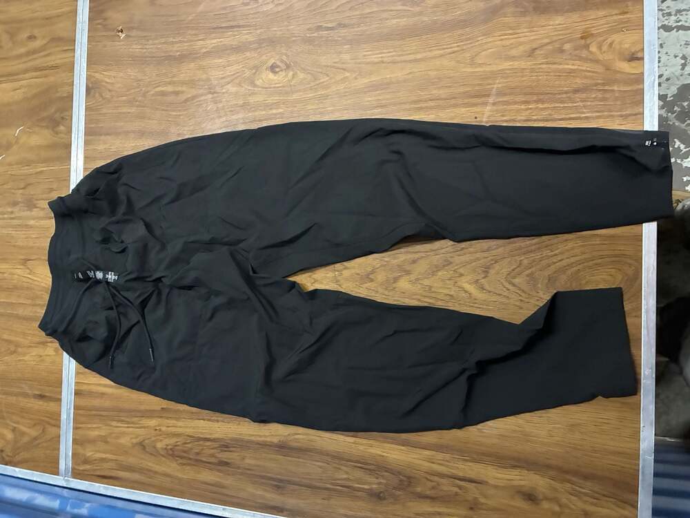 apana Black Athletic Workout Jogger Pants